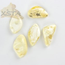 5 units amber wholesale cabochons